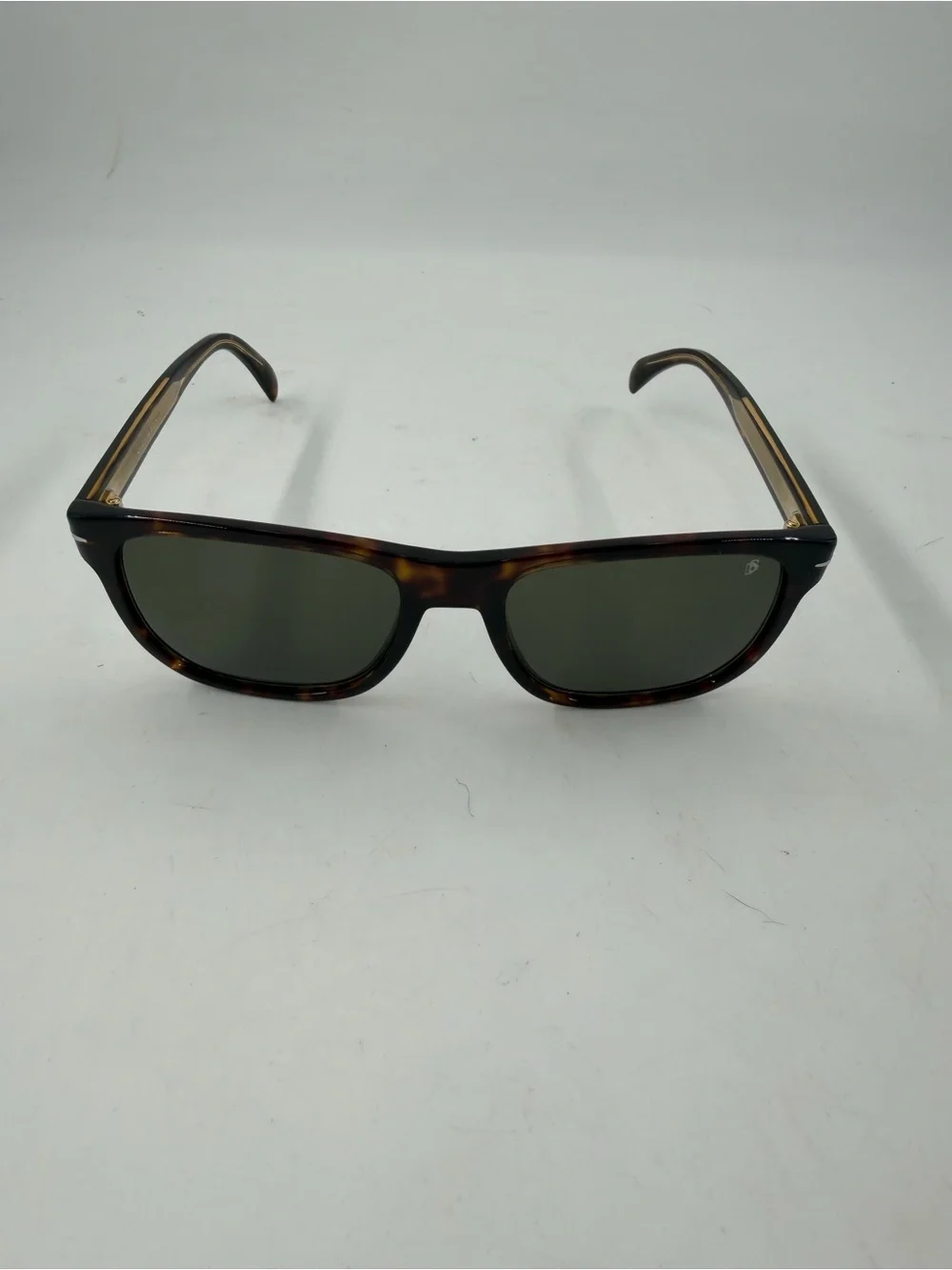 David Beckham DB Men’s 1045/S 086QT Havana Frame Green Lens 54-18 145